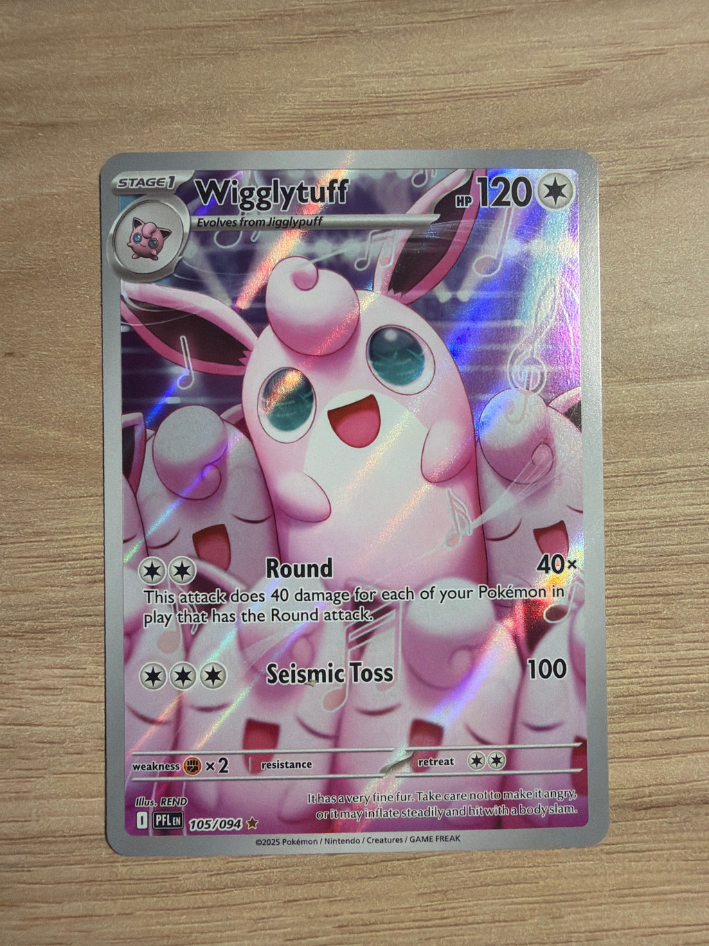 Wigglytuff IR #105