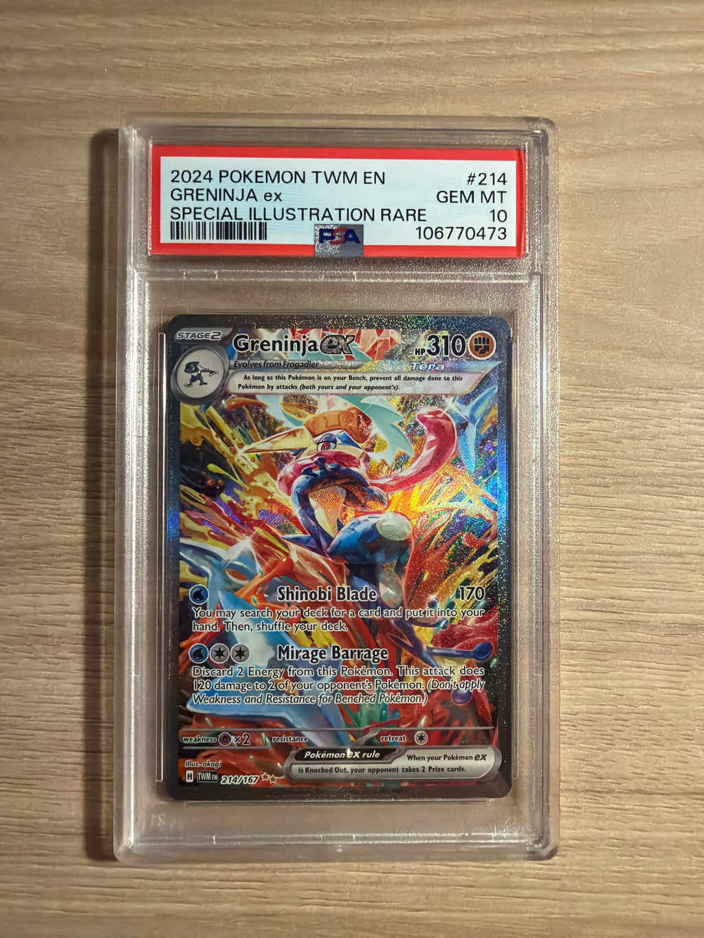 Greninja #214 PSA 10