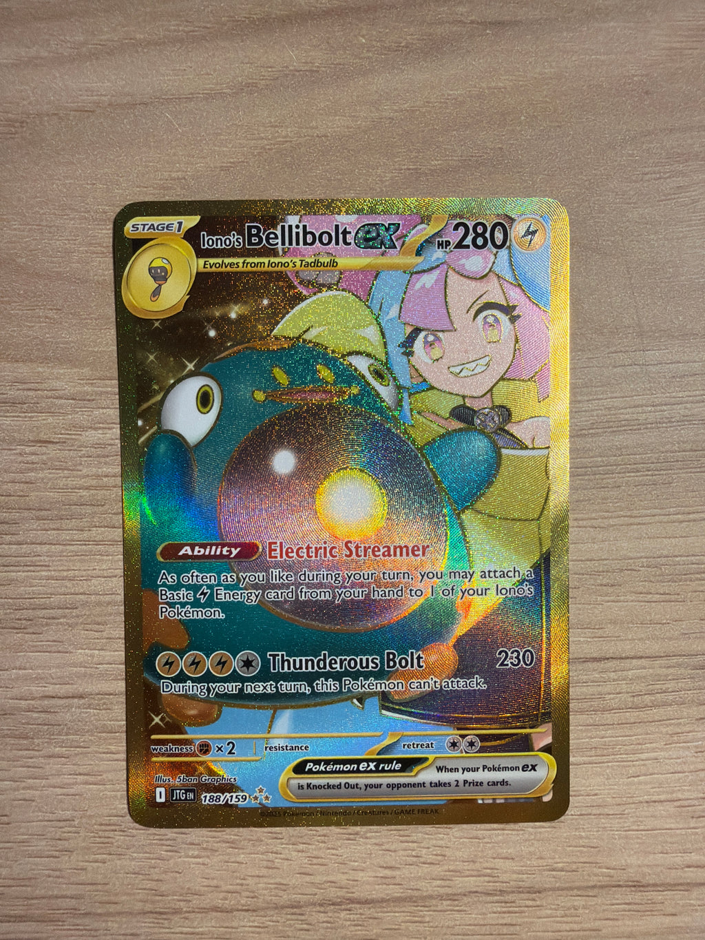 Iono's Bellibolt EX#188