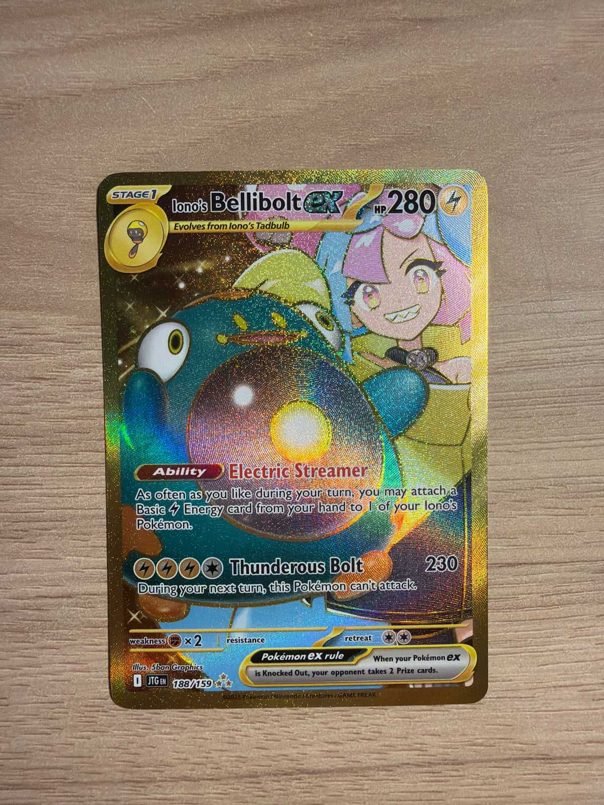 Iono's Bellibolt EX#188