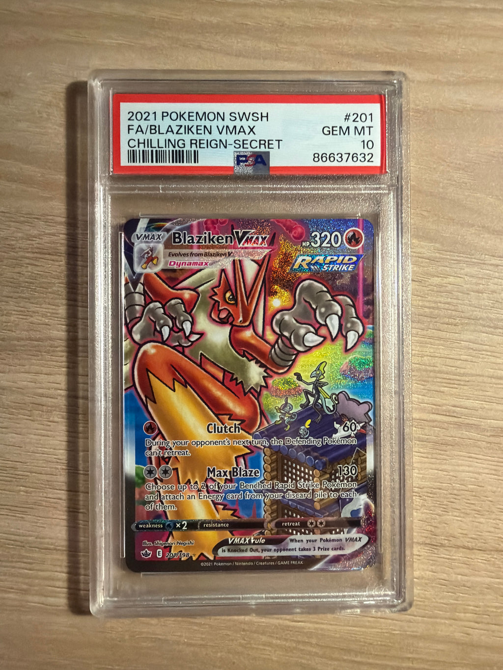 Blaziken #201 PSA 10