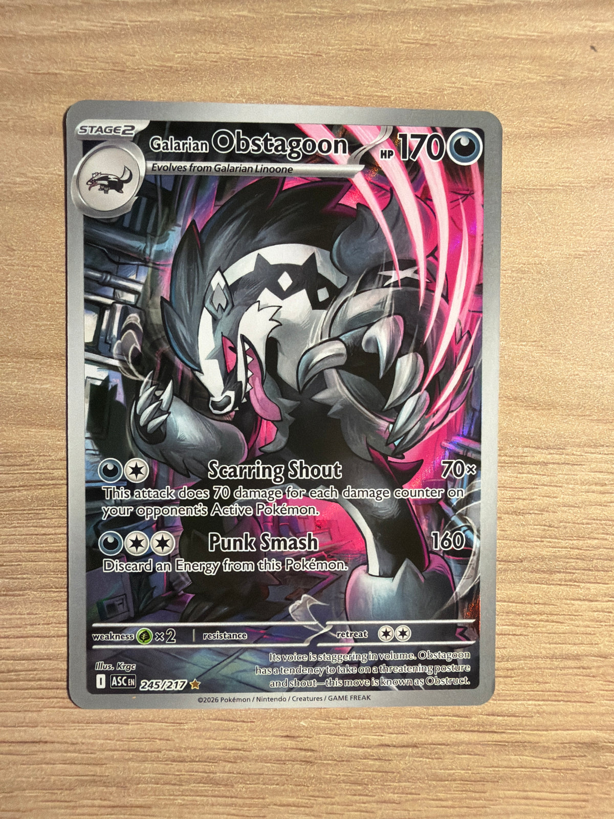 Galarian Obstagoon #245