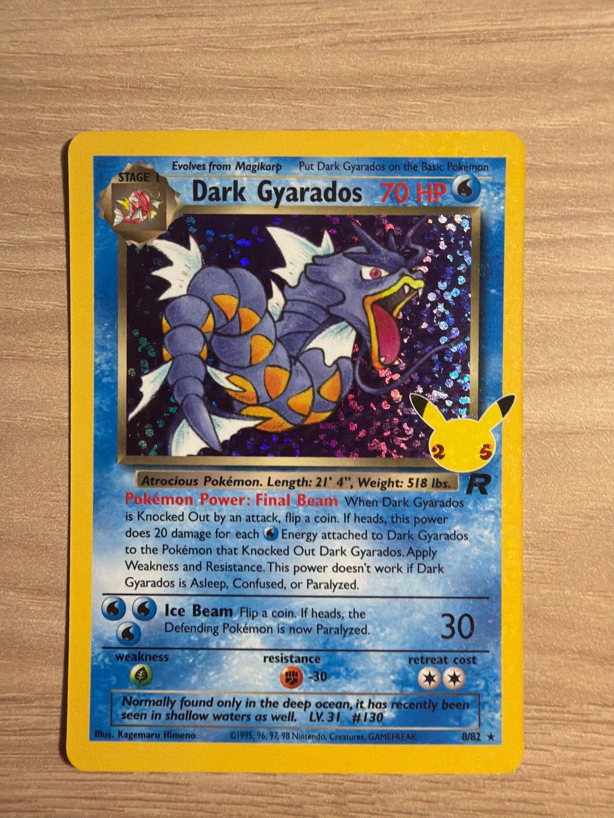Dark gyarados celebration #8