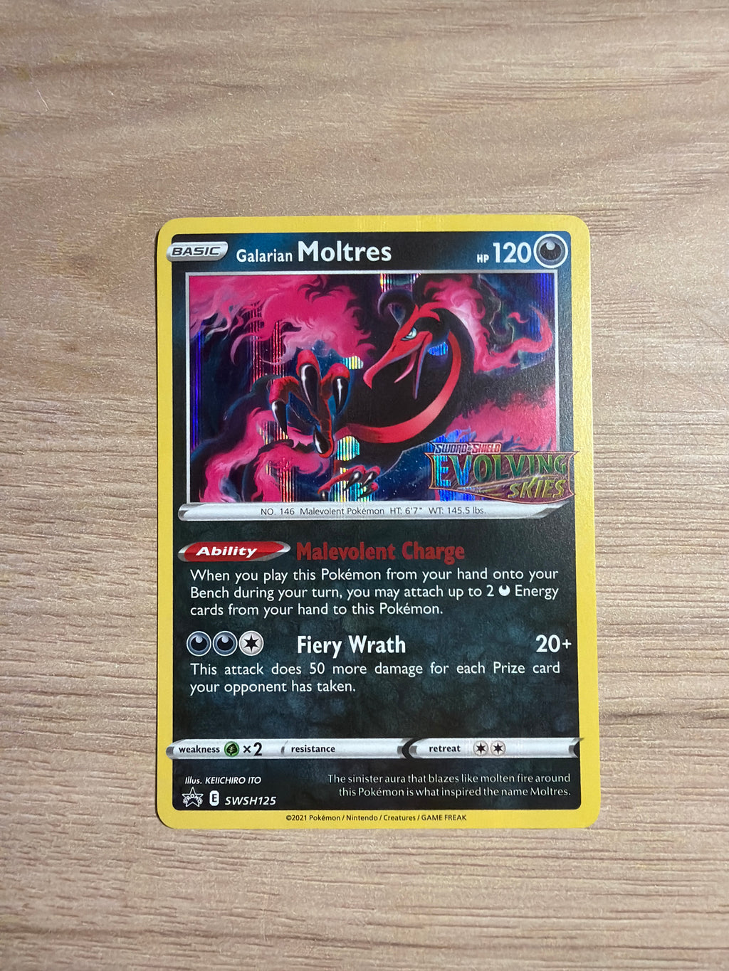 Trio birds evolving skies stamped (molteres, articuno & zapdos)
