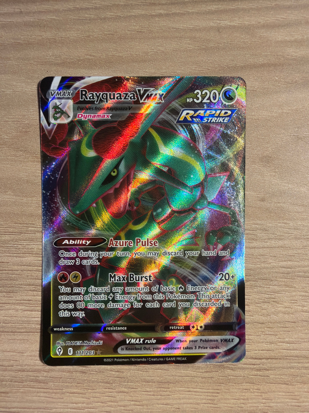 Rayquaza Vmax #111