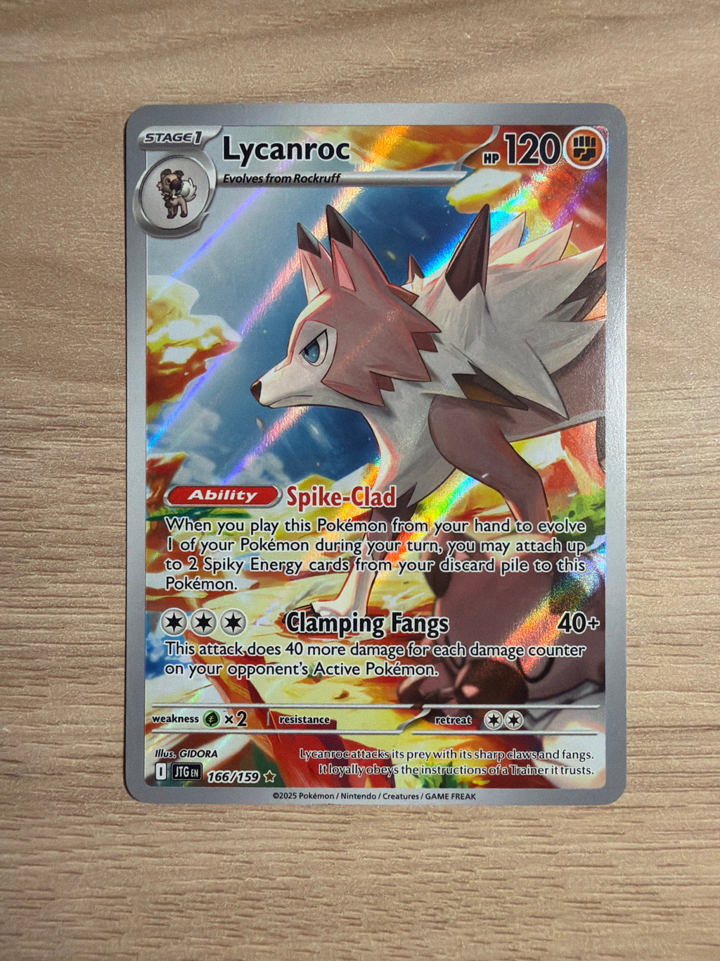 Lycanroc IR #166