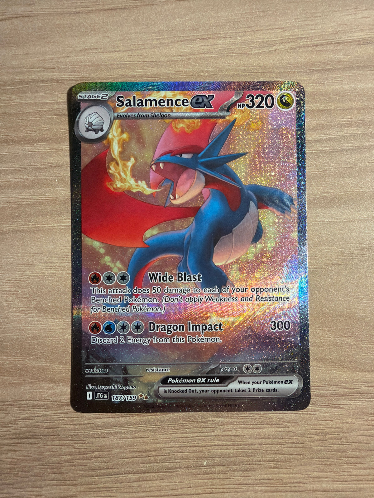 Salamence EX # 187