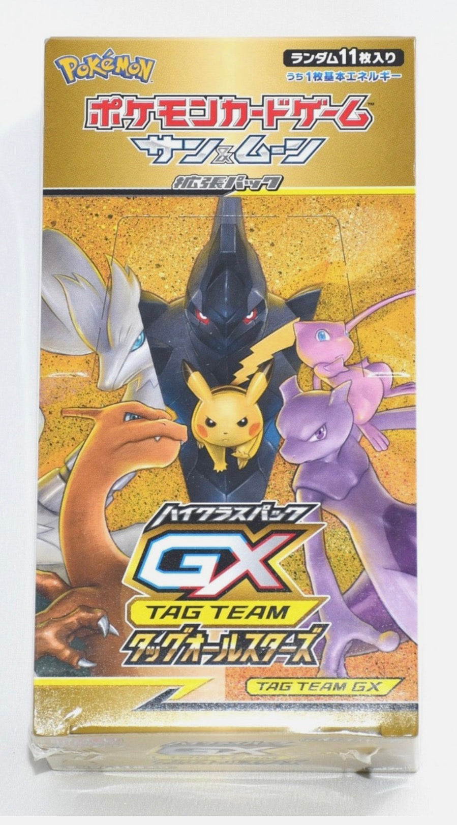 Tag team GX tag all stars japanese booster box