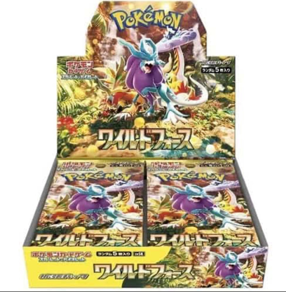 Wild force JPN booster box