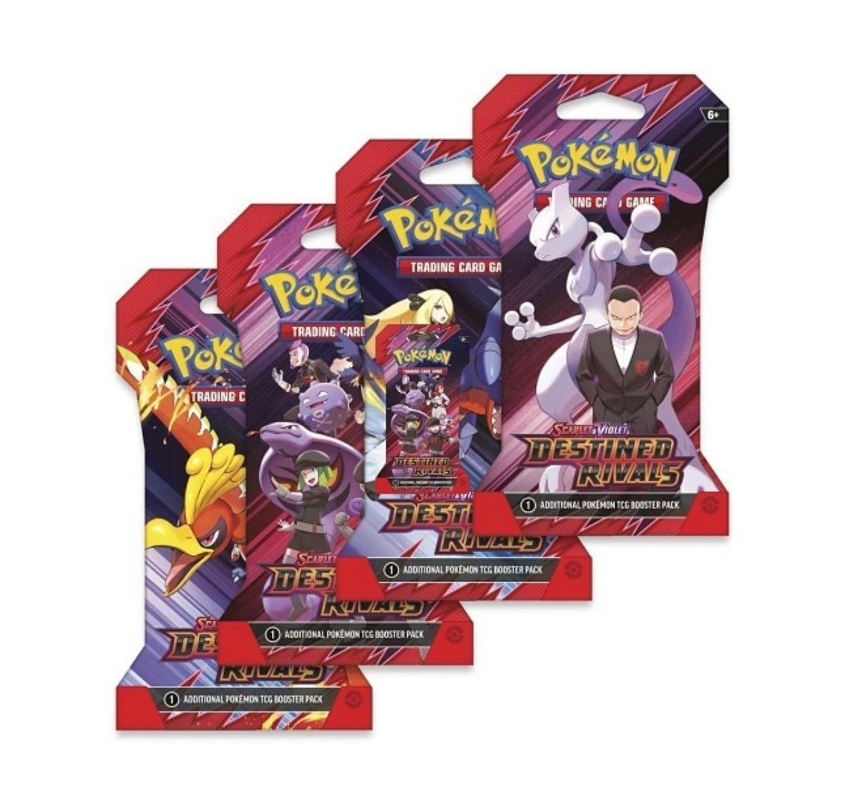 Destined rivals sleeved booster pakke