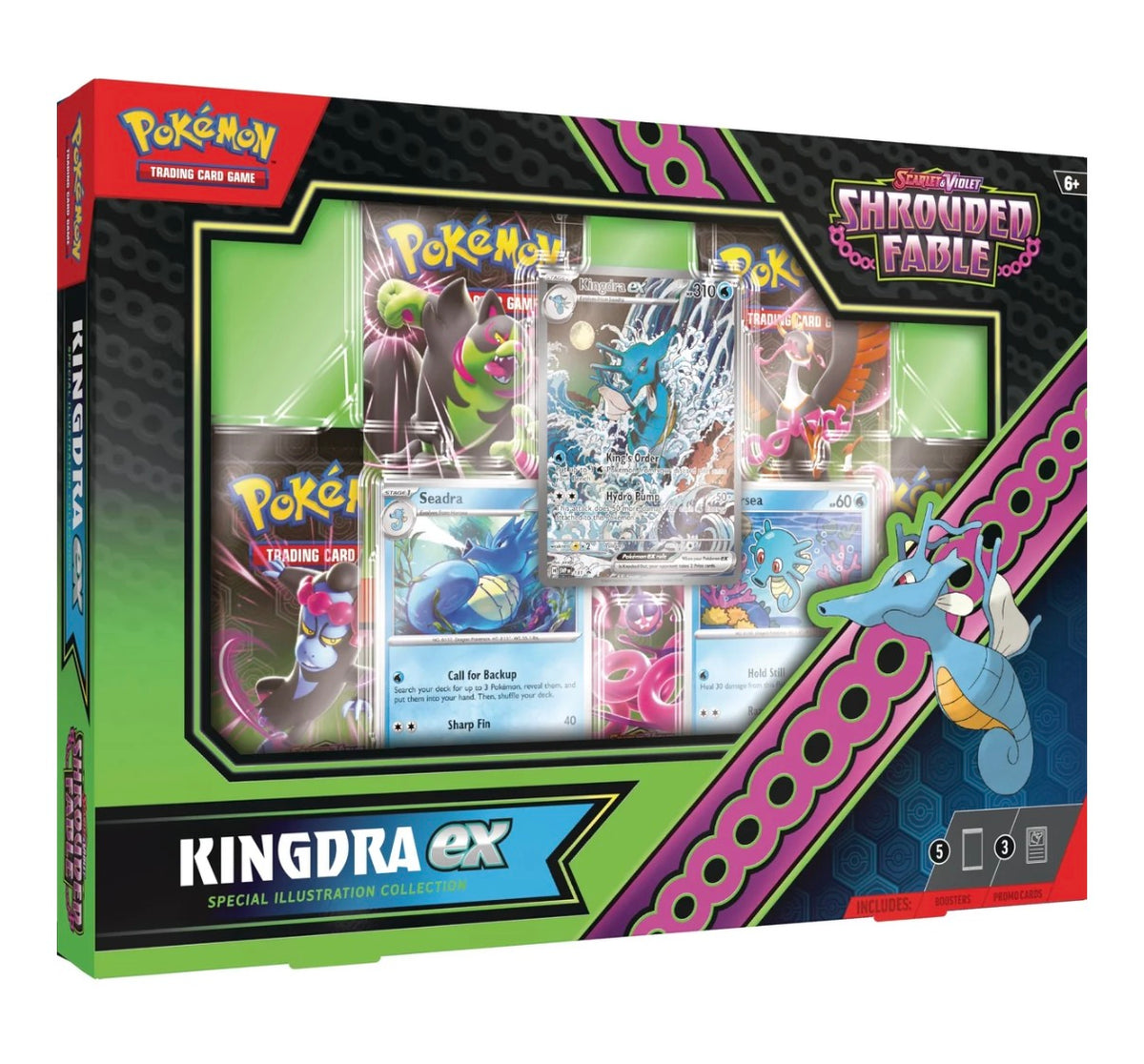 Shrouded fable - kingdra ex collection box