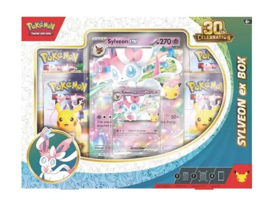 Sylveon ex 30th anniversary box