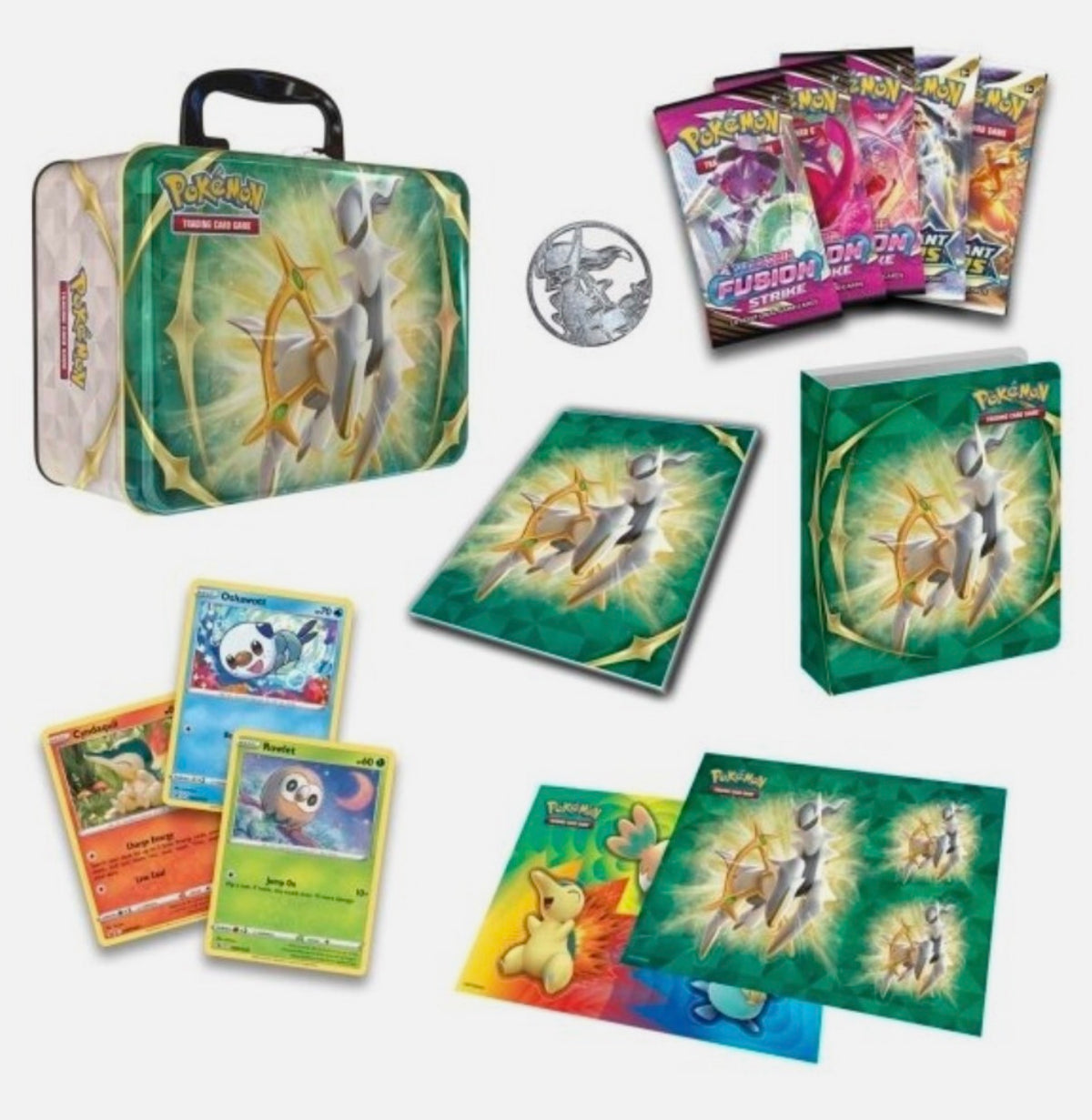 Arceus collection tin box