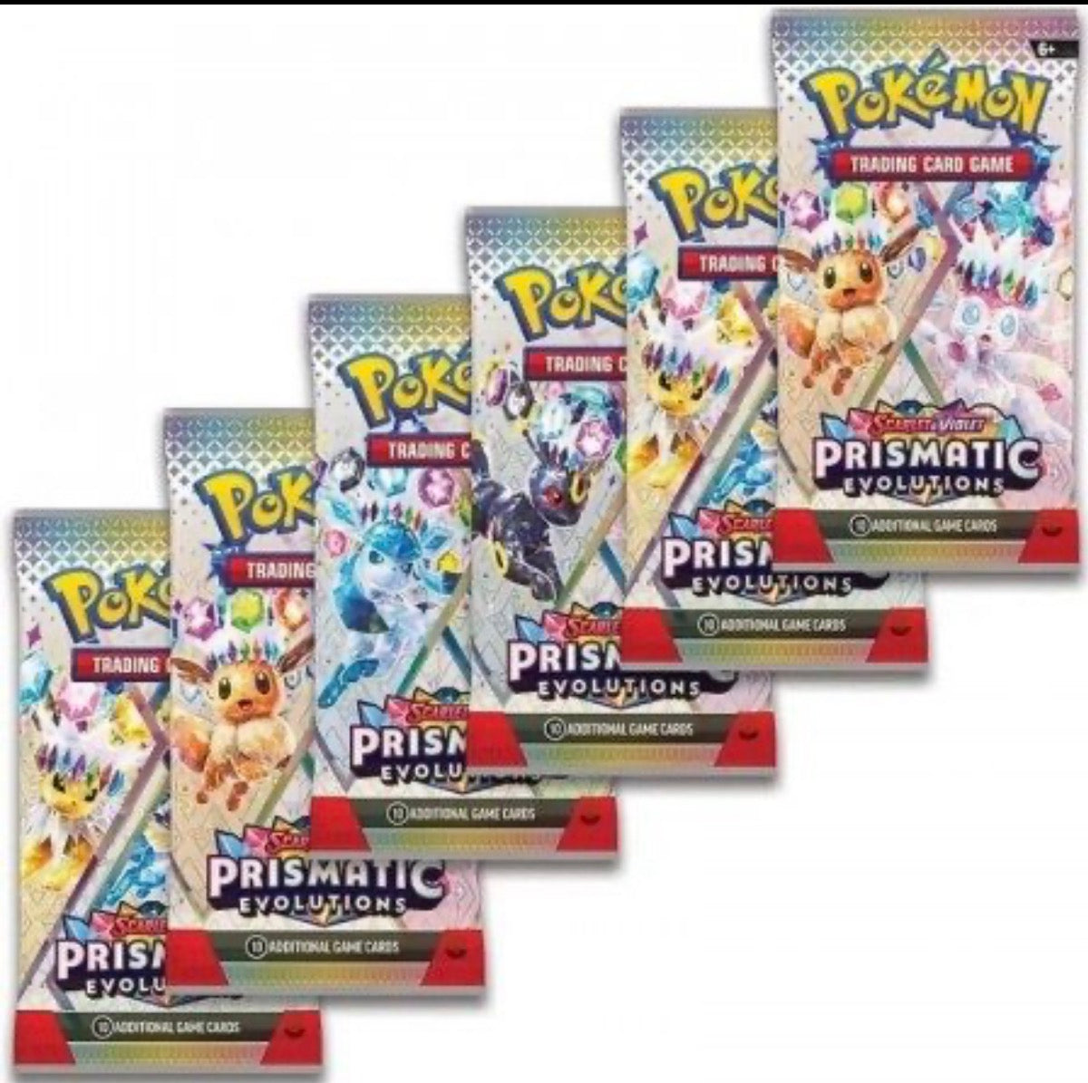 Prismatic evolutions booster pakke