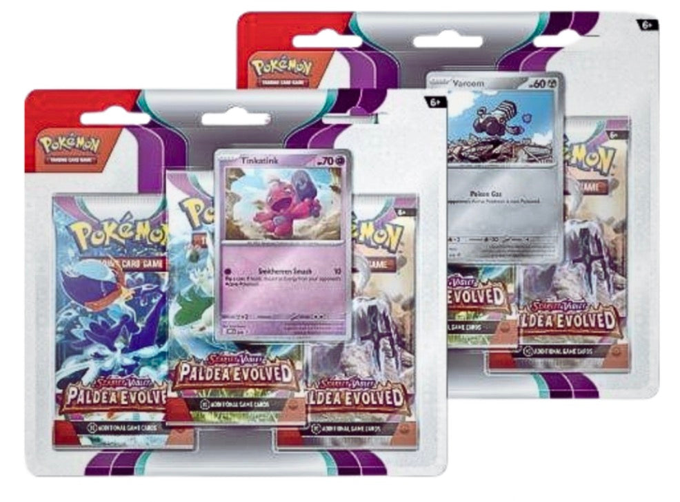 Paldea evolved 3pk blister