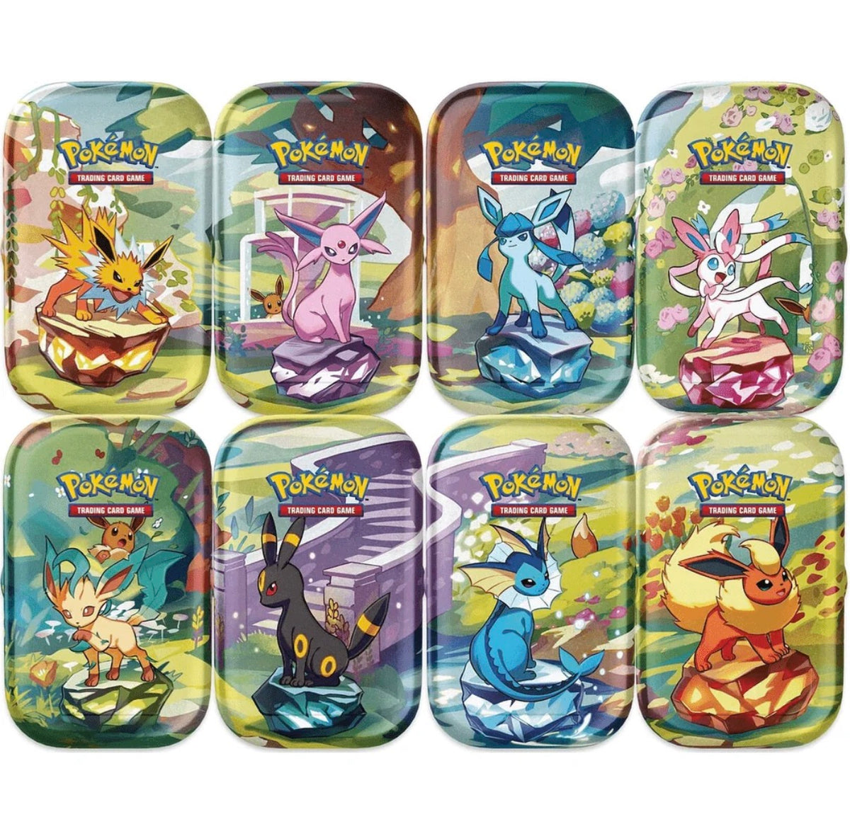 Prismatic evolution mini tin