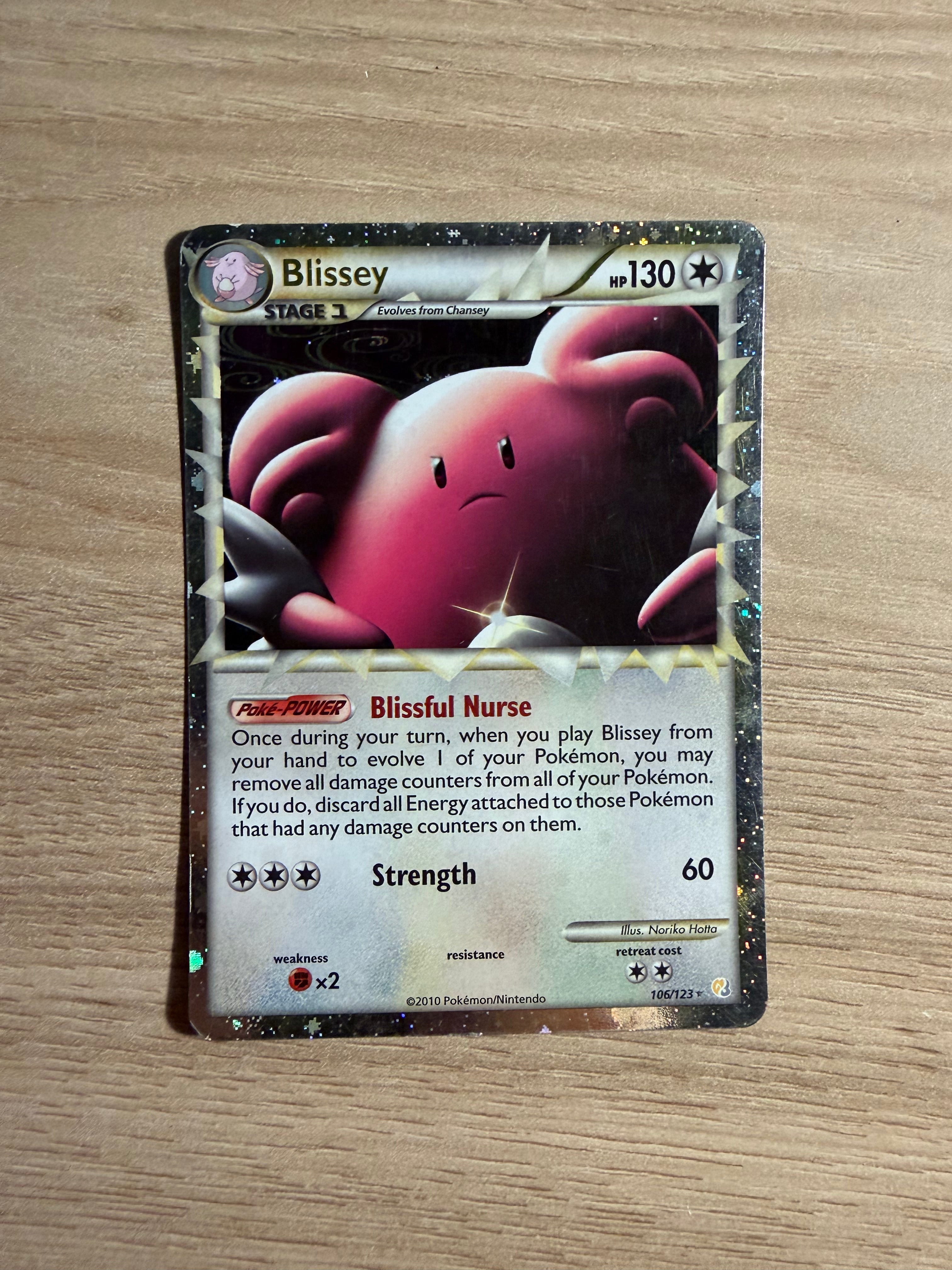 Blissey holo  #106